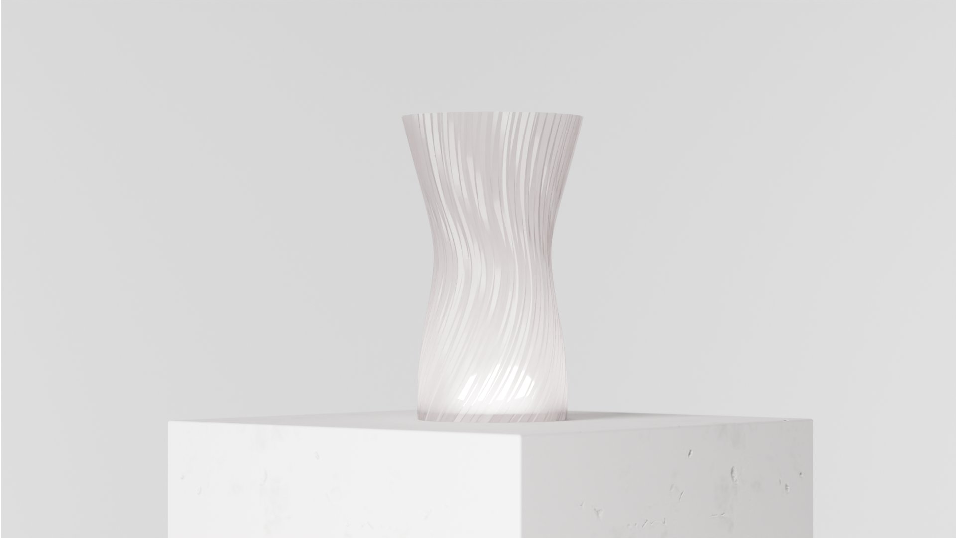 Twisted Wireless Lamp